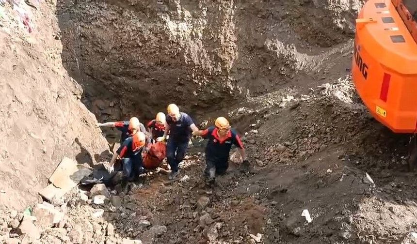 Define göçüğünde zamanla yarış kameraya yansıdı