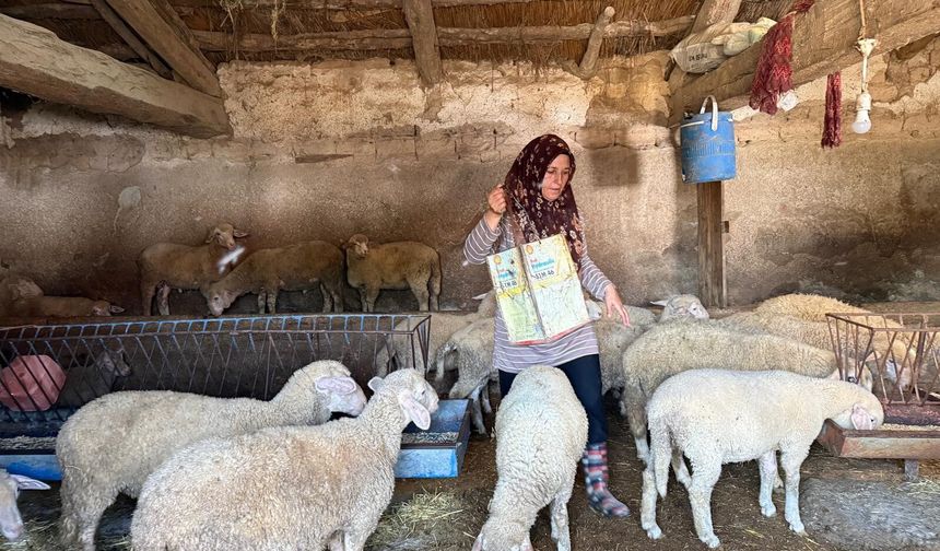 Eşini kaybeden Fatma Çalık’ın zorlu yaşam mücadelesi