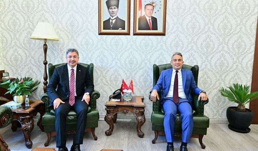 Yeni başsavcıdan Vali Yılmaz'a ziyaret