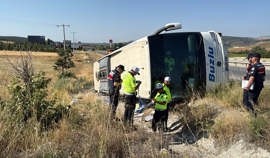 Eskişehir’de feci otobüs kazası: Yaralılar var
