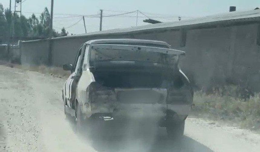 Trafikte pes dedirten görüntü!