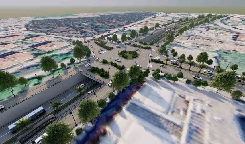Trafik çilesini bitirecek dev projede ilk kazma vuruldu