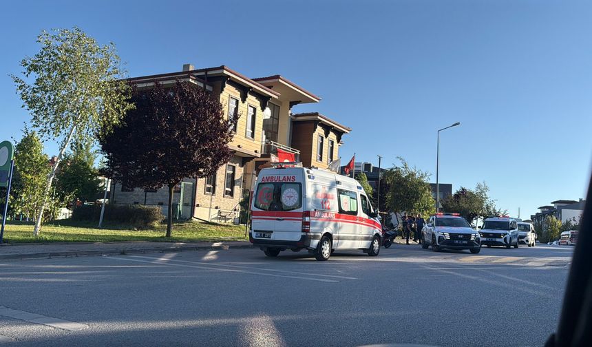 Bıçaklı kavgaya izinli polis müdahale etti