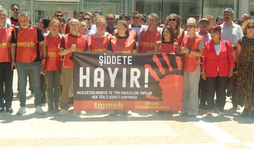 Belediye personeline şiddet tepkisi!