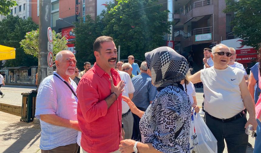Vatandaşlardan Yalaz'a destek