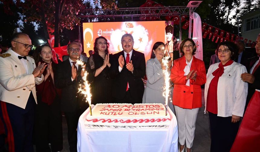 30 Ağustos resepsiyonu düzenlendi