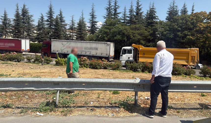 Eskişehir'de moloz dökme gerginliği kovalamacayla bitti: 2 yaralı