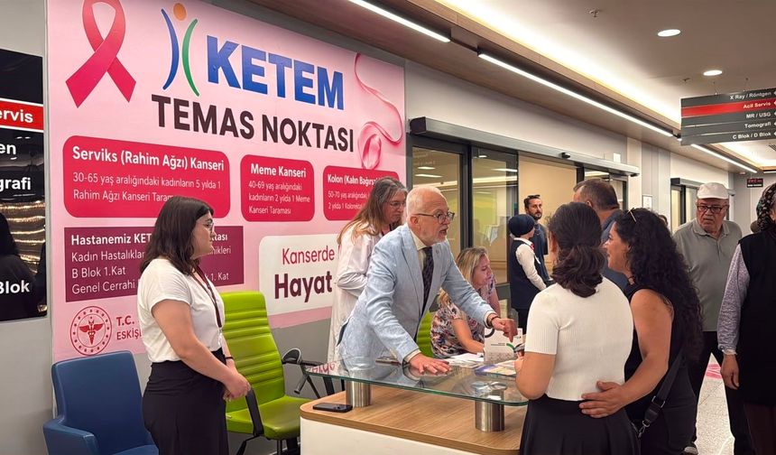 Kanser taraması için ikna çabası...