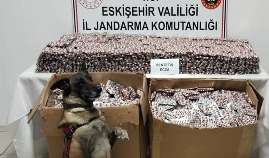 Dev zehir operasyonu: 84 bin hap ele geçirildi
