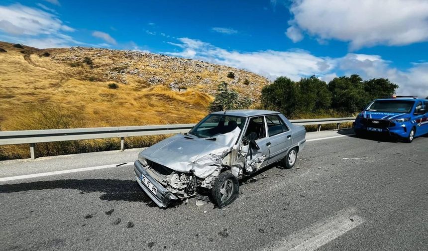 Eskişehir-Bilecik Yolu'nda trafik kazası: 1 yaralı
