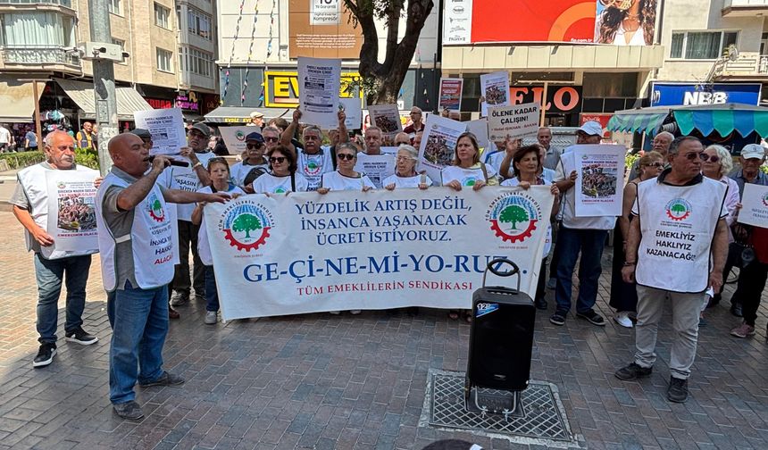 Hak arayan maden işçilerine Eskişehir'den destek