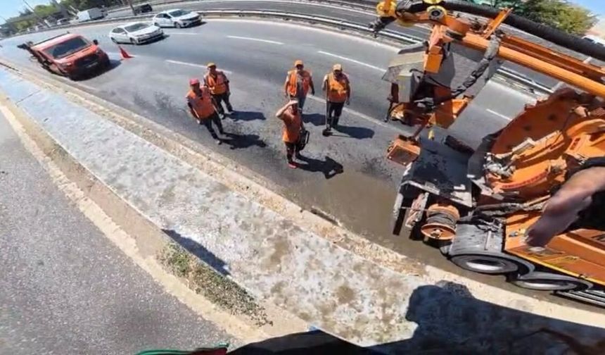 Eskişehir’de sorumsuz çalışma kazaya davetiye çıkardı