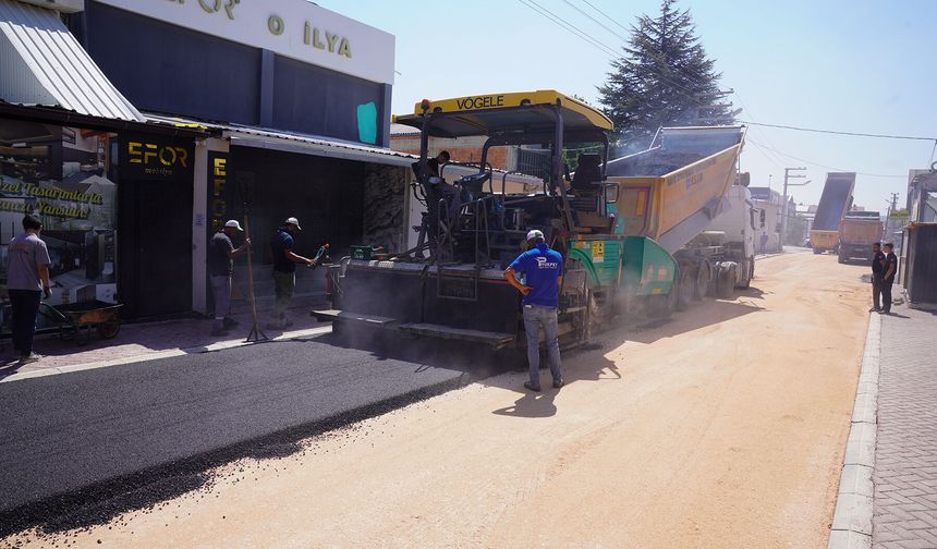 Asfalt çalışmaları hız kazandı