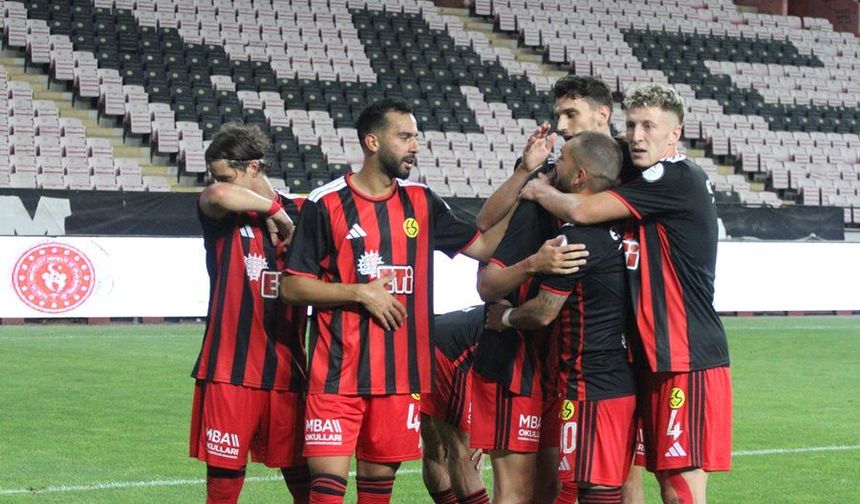 Eskişehirspor deplasmandan galibiyetle dönmek istiyor...