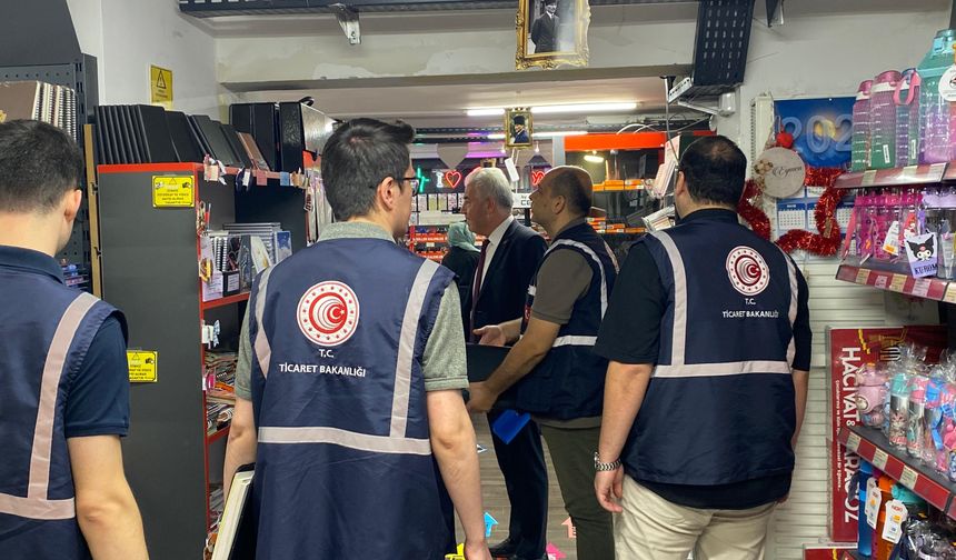 Eskişehir’de kırtasiyelere sıkı denetim
