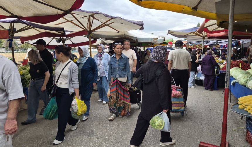 Pazarcı ve vatandaştan hal operasyonuna destek