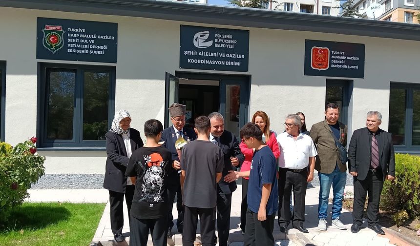 Gaziler Günü’nde çocuklarla gaziler buluştu