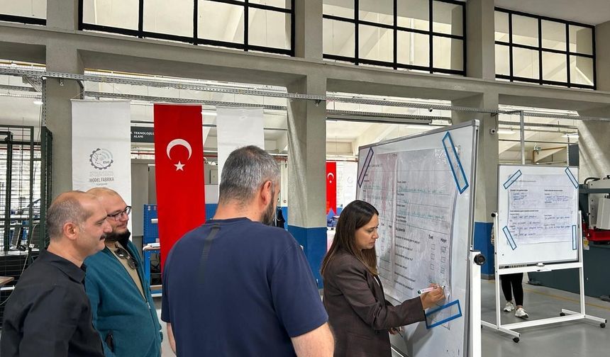 ESO Model Fabrika’da 9. dönüşüm başladı