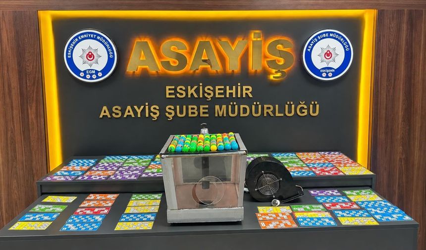 Eskişehir’de kumar baskını: 36 kişiye 417 bin TL ceza