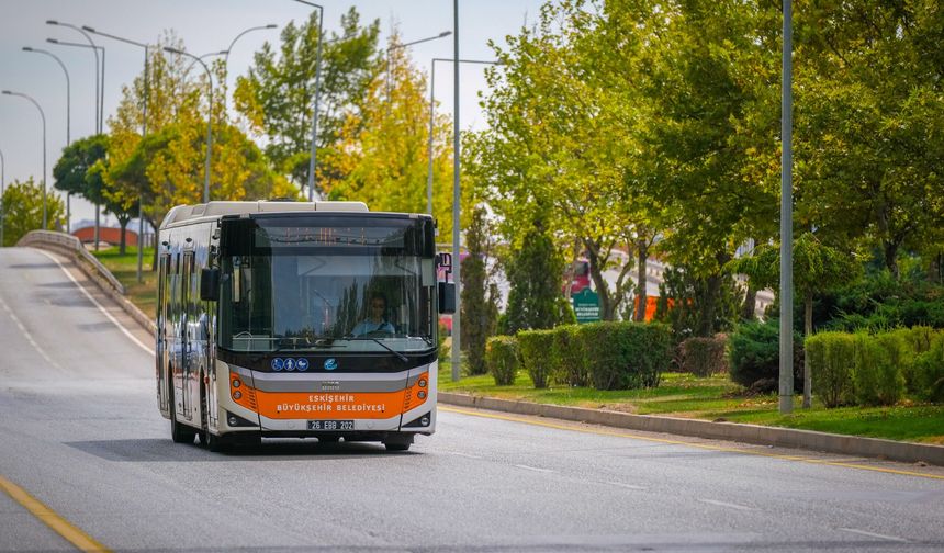 Eskişehir’de toplu ulaşımda güzergah değişikliği