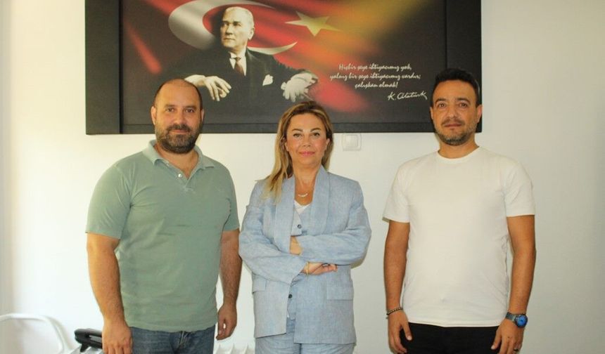 Dilek Gappi'den Sakarya Gazetesi'ne ziyaret