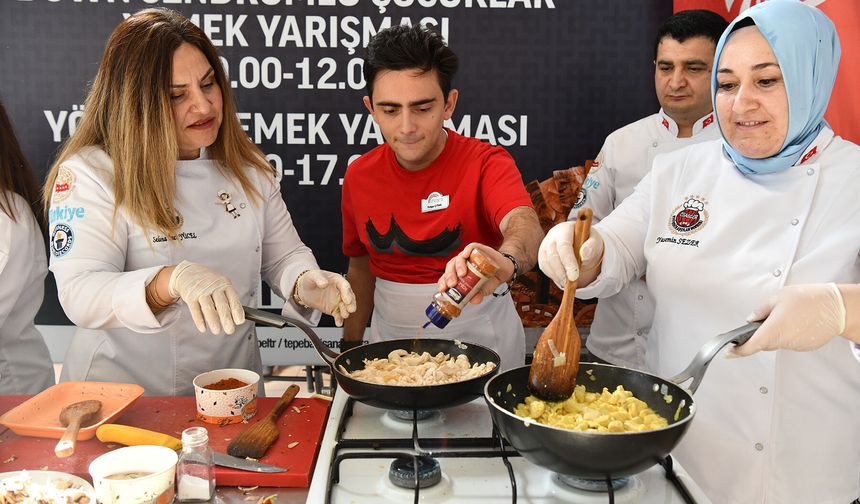 Özel bireyler mutfağa girdi