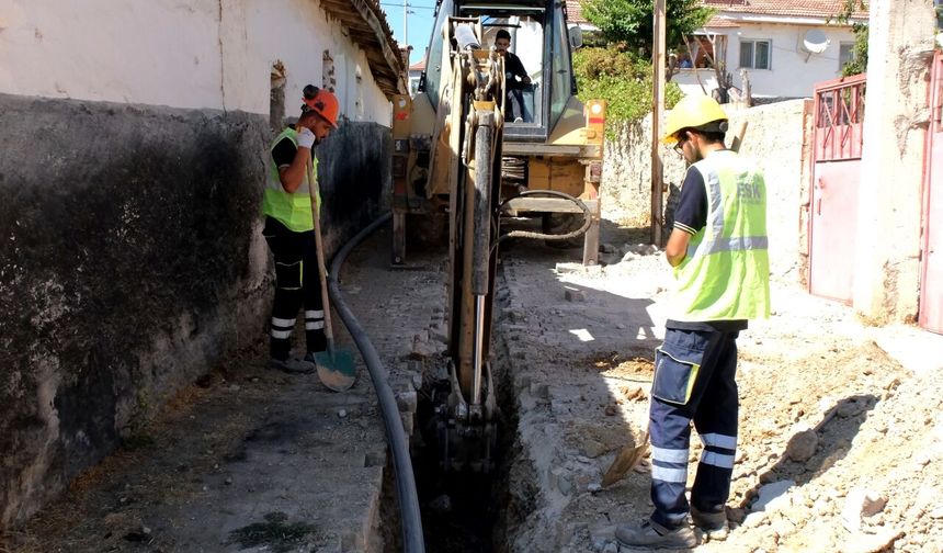 Eskişehir'in o mahallesinde su altyapısı güçlendirildi