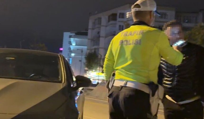 Alkollü çıkan sürücüden şaşırtan savunma