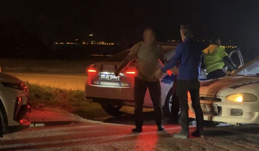 Alkollü sürücünün arkadaşından ilginç sözler