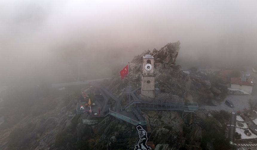 Sivrihisar'da büyüleyen doğa manzarası!