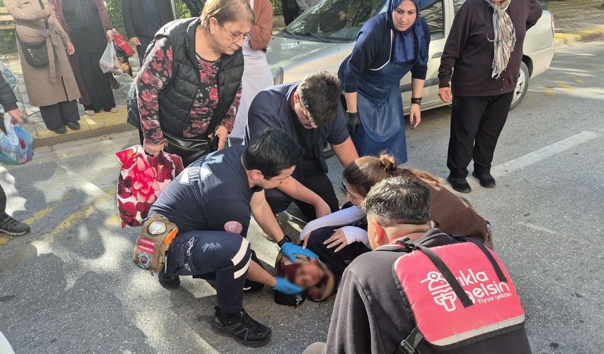 Yaşlı kadına çarptı, ilk sorusu bu oldu!