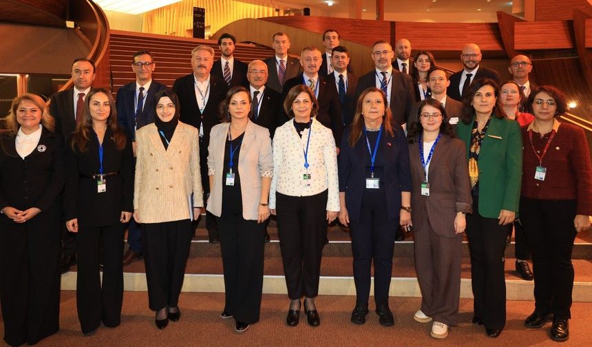 Başkan Ayşe Ünlüce Avrupa Konseyinde