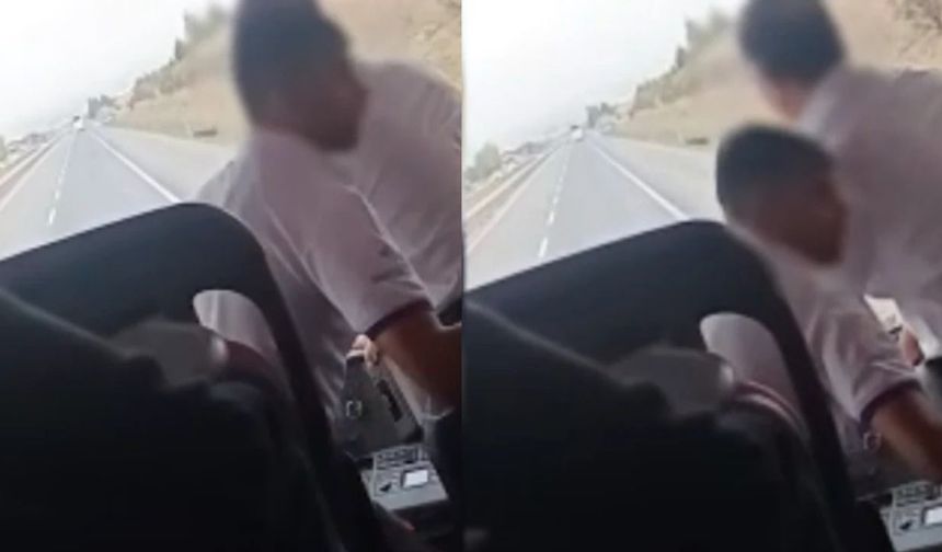 Eskişehir yolunda yolcuların canıyla oynadılar