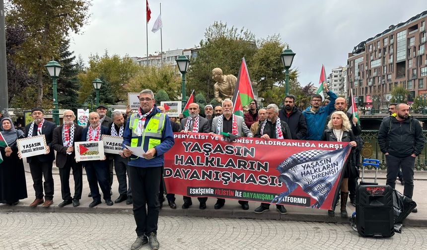 Eskişehir'den Gazze için somut adım çağrısı!