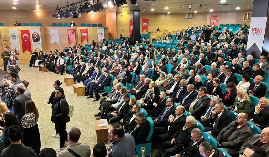 YENİ Parti Eskişehir 1. Olağan İl Kongresi gerçekleşti