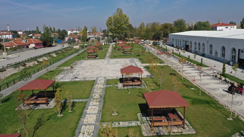 BÜYÜKŞEHİR’DEN İLÇELERE İKİ BÜYÜK PARK --Mahmudiye-- (2)