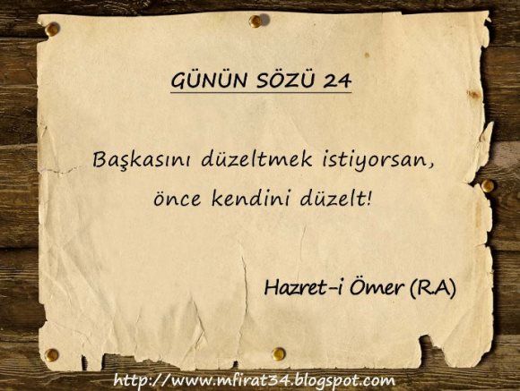 GÜNÜN SÖZÜ 2