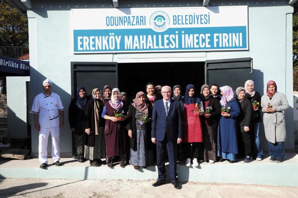 Erenköy Mahallesi İmece Fırını açıldı (1)