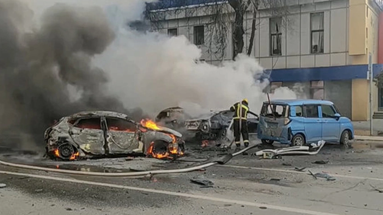 Rusya Ukrayna'da petrol istasyonlarını vurdu: 1 ölü, 7 yaralı