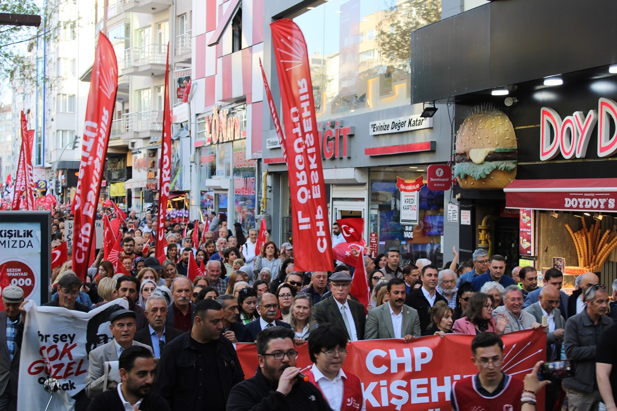 Eskişehir'de adalet için yürüdüler