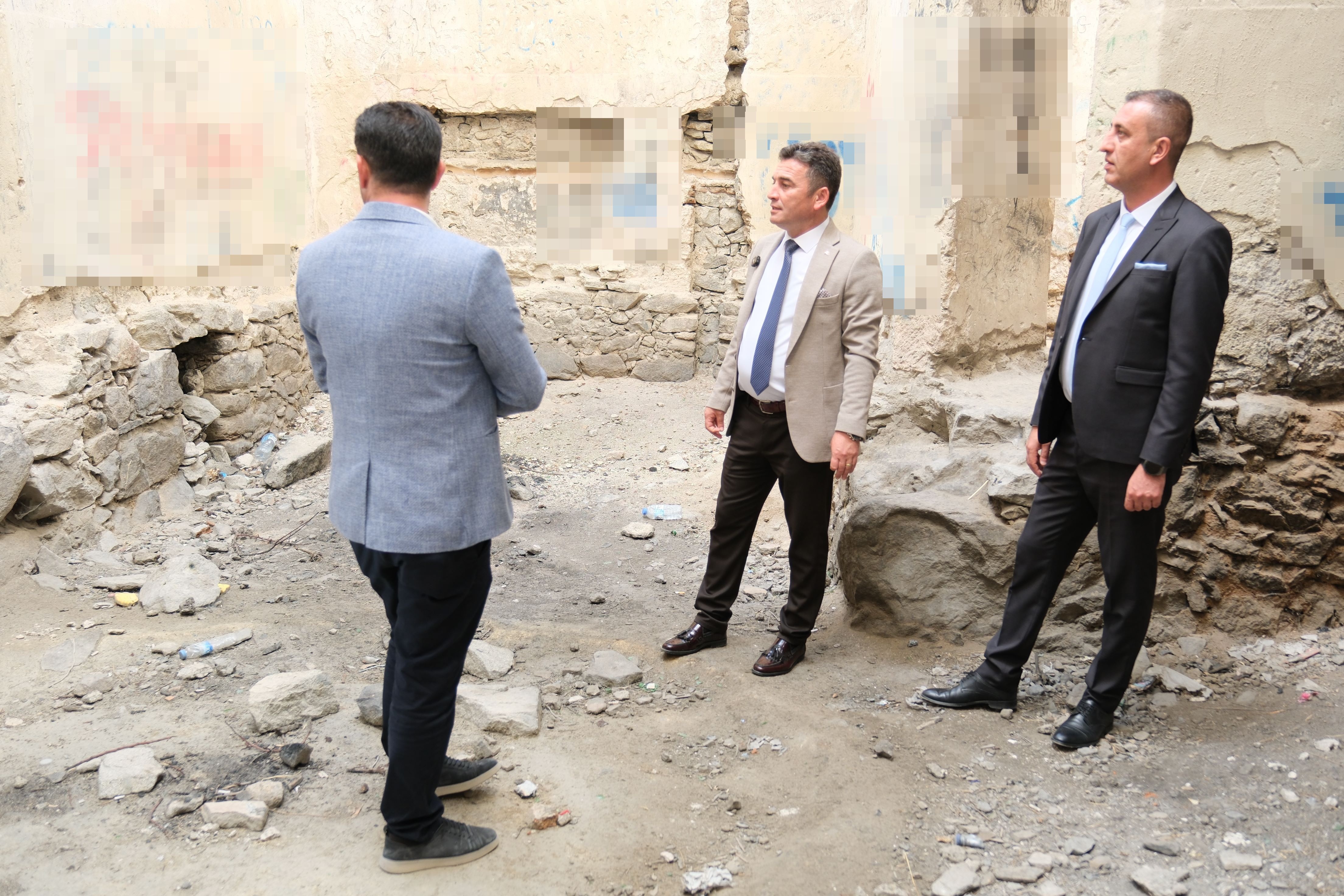 Gavur Hamami Restorasyon Çalişmalari Başliyor (3)
