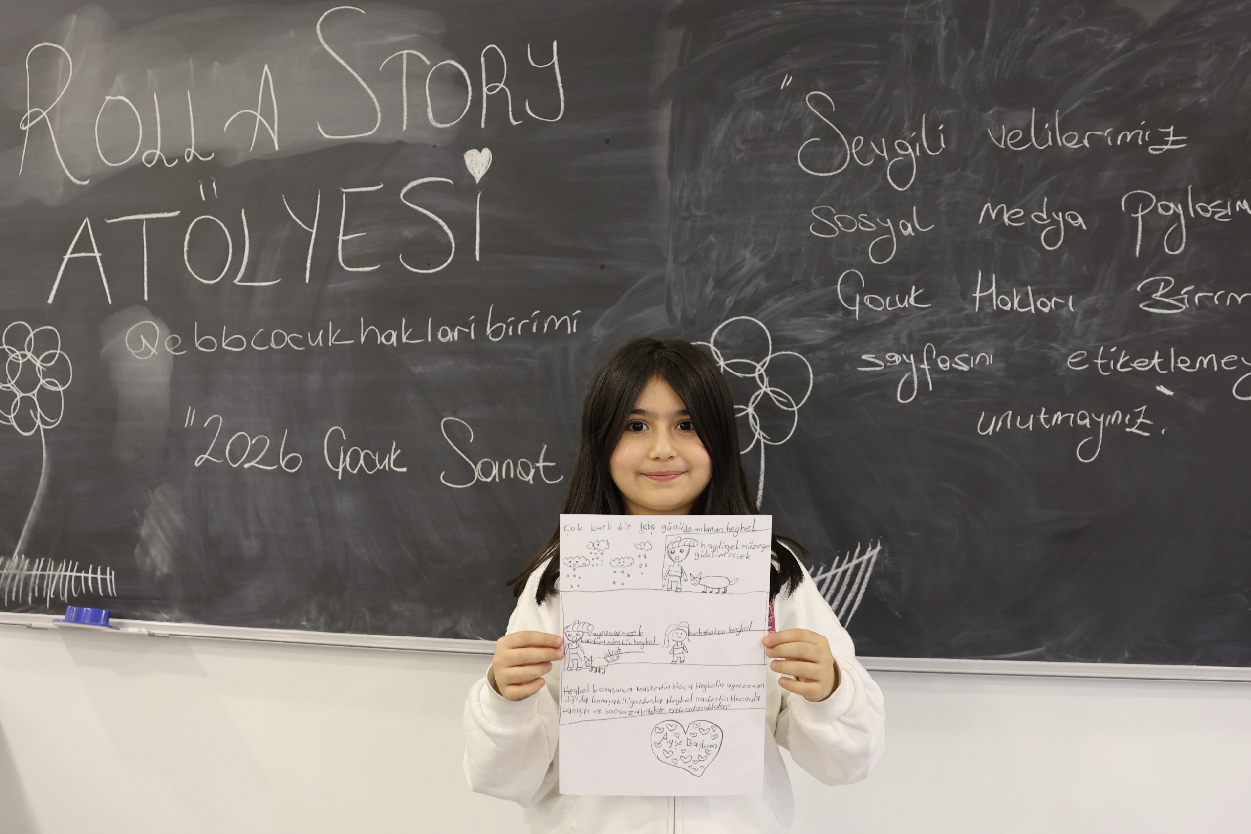 Sanat Sokaği Çocuklarin Sesi̇yle Yankilandi (7)