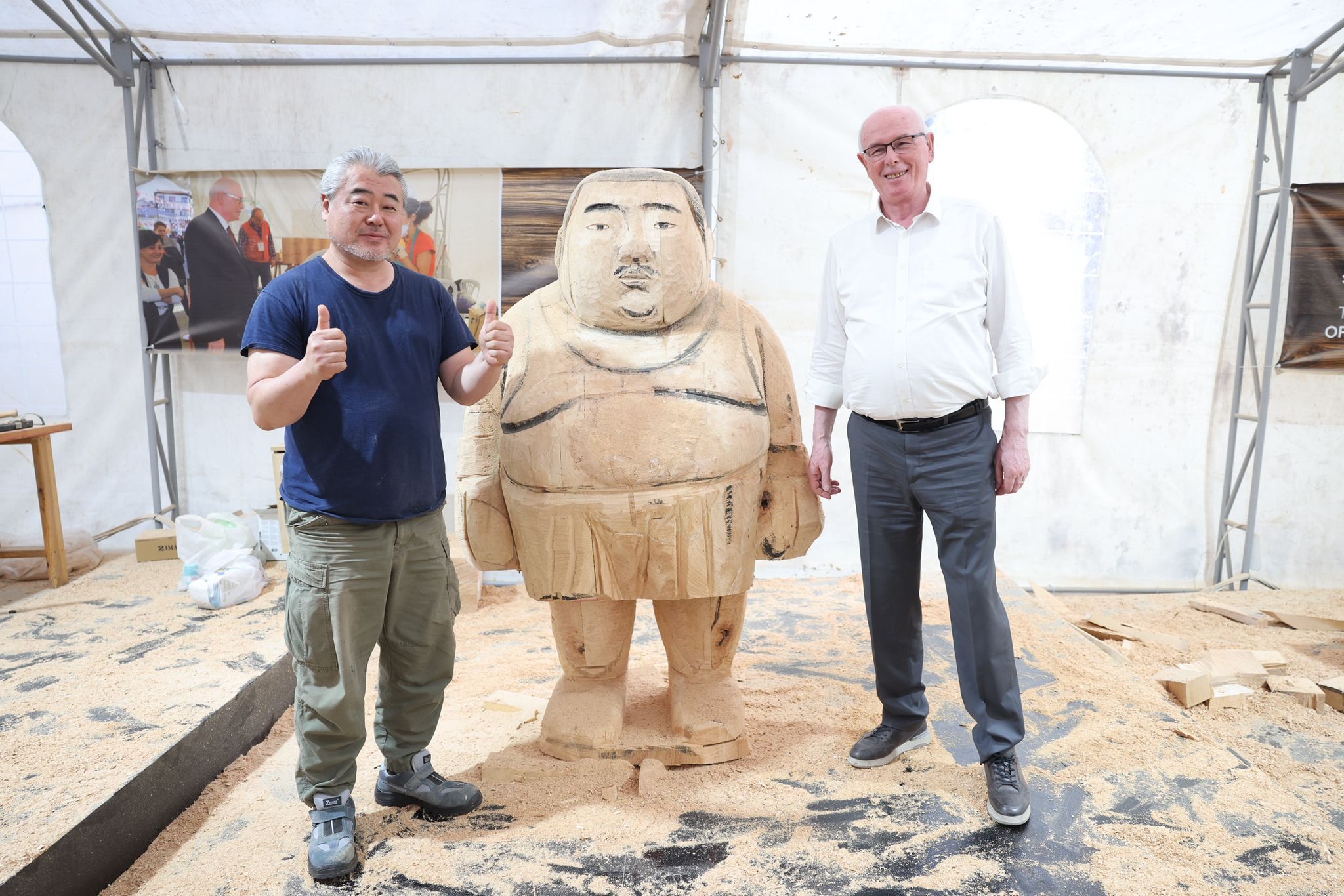 9. Uluslararası Ahşap Heykel Festivali’nde Sanat, Spor Ve Eğlence Bir Araya Geldi (2)