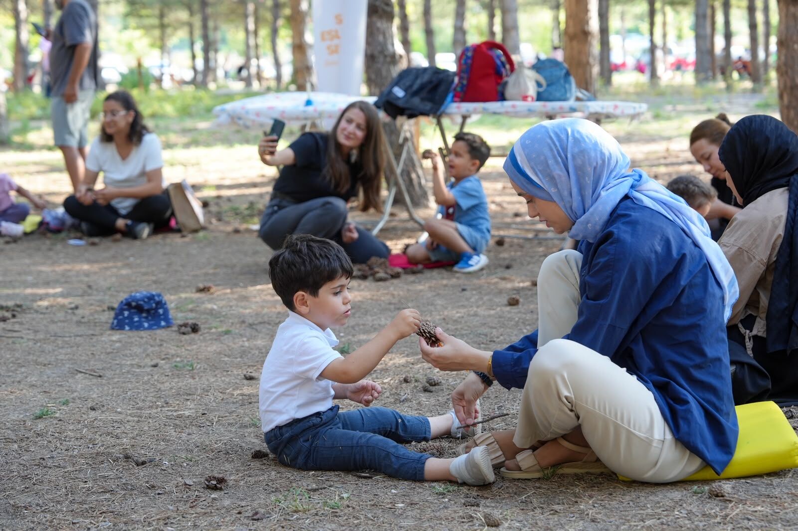 Doğada Ebeveyn Çocuk Buluşmalari Renkli̇ Anlara Sahne Oldu (10)