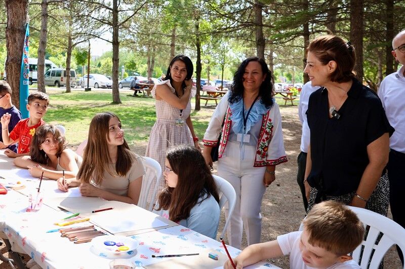 Doğada Ebeveyn Çocuk Buluşmalari Renkli̇ Anlara Sahne Oldu (5)