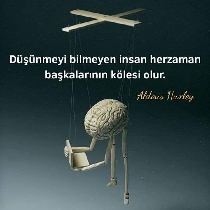 Günün Sözü Düşünme