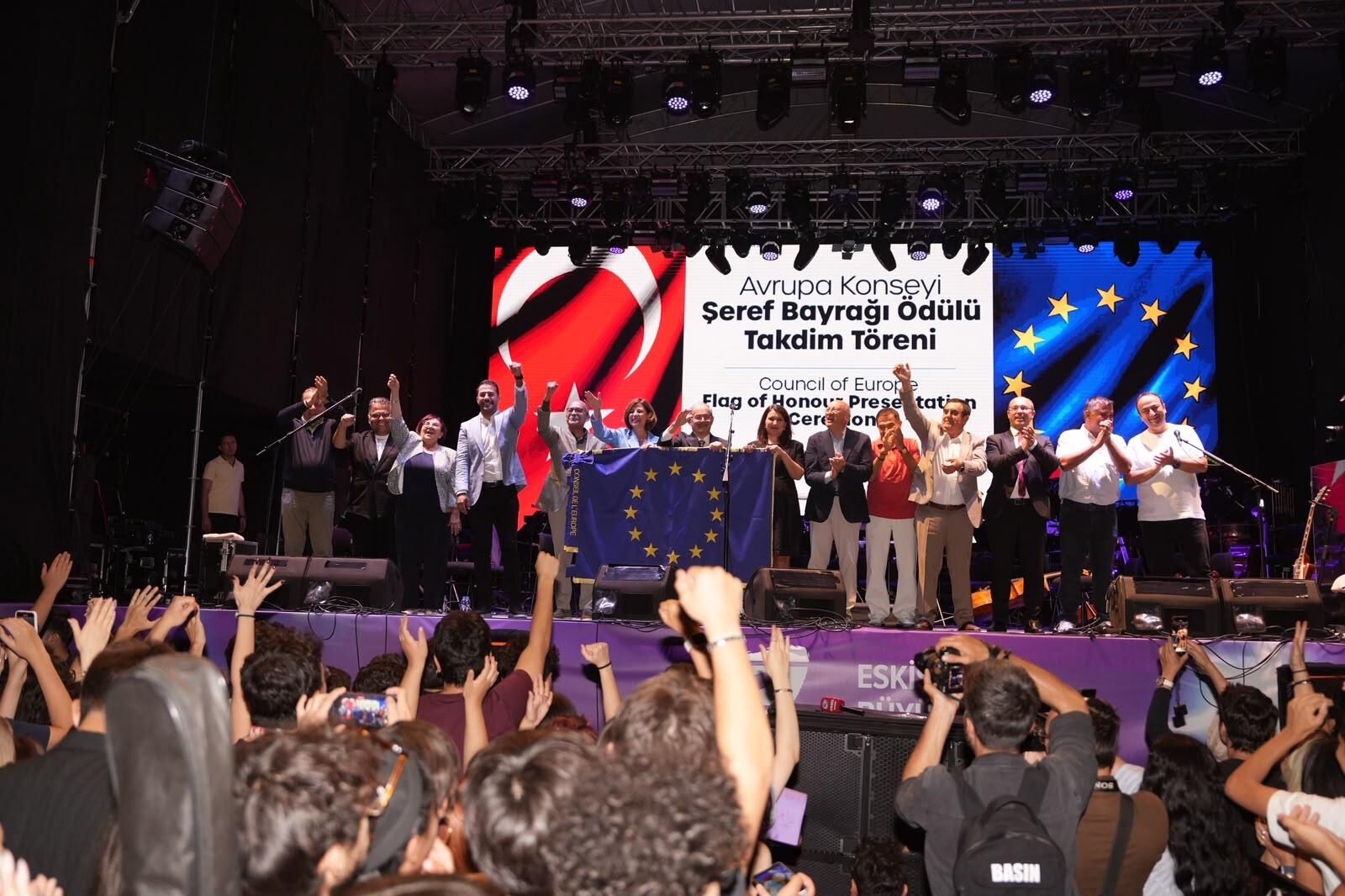 Eskişehir’e Avrupa’dan Şeref Bayrağı