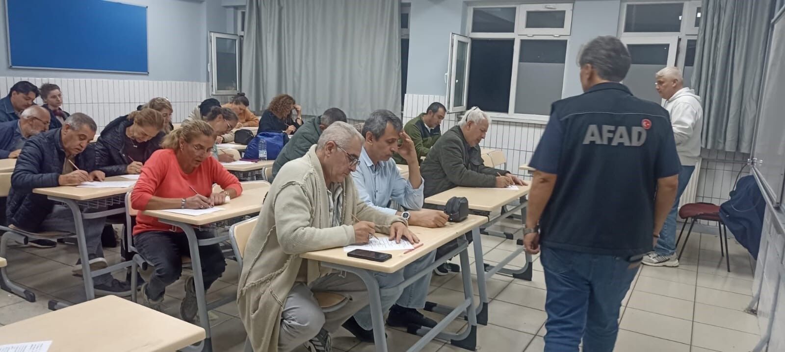 Mahalle bazlı afet eğitimi verildi