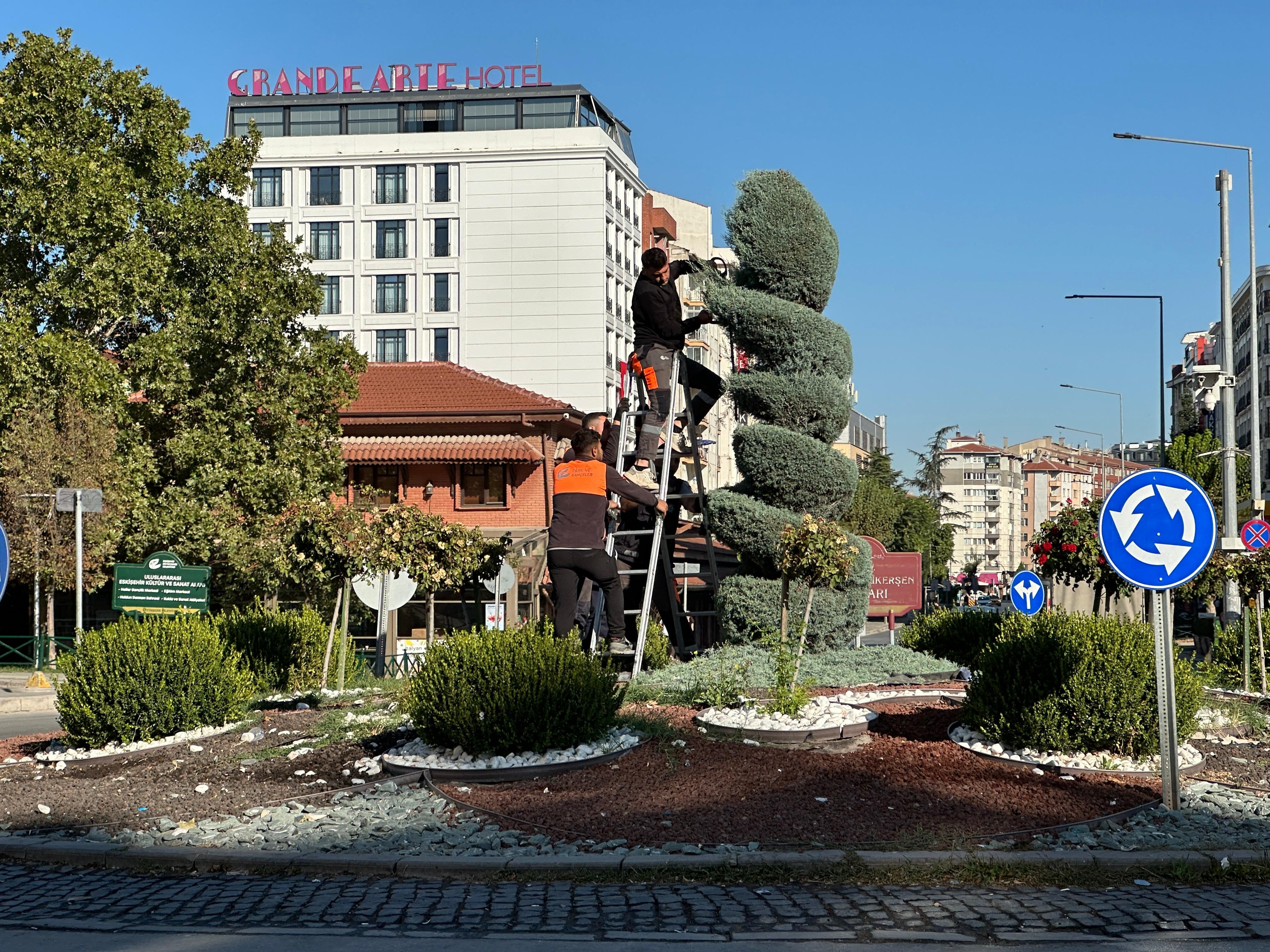 Hatboyu’nda peyzaj çalışması