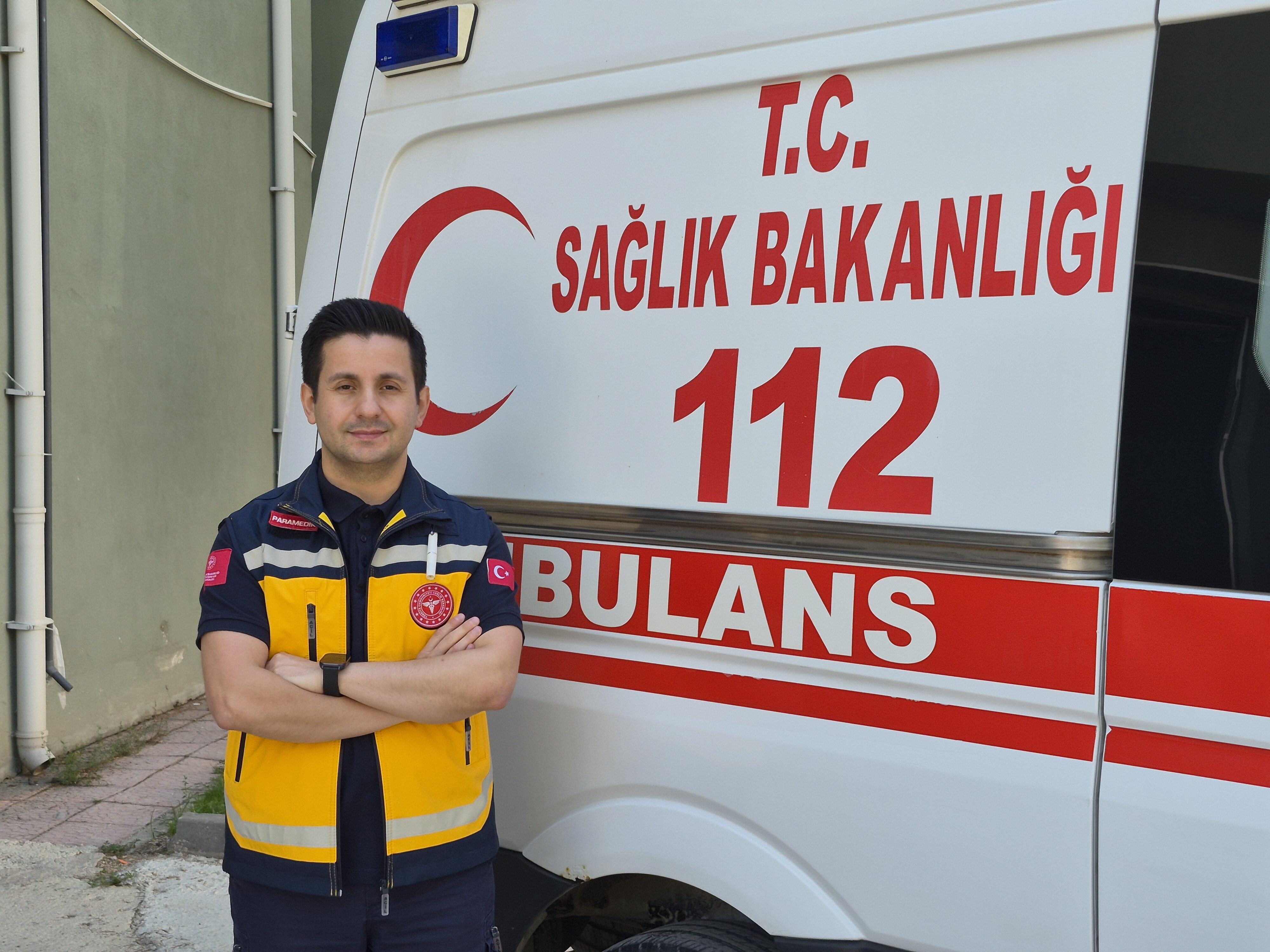 112 çalışanlarının zorlu mücadelesini anlattı